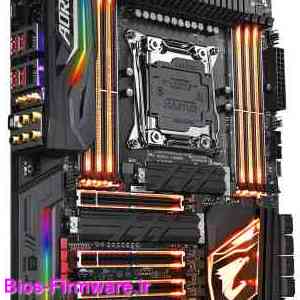 دانلود فایل آپدیت بایوس ، فریمور مادربرد گیگابایت Gigabyte X299 AORUS Gaming 7 Pro rev.1.0 Bios firmware